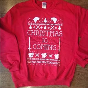 Winter Is Coming Game of Thrones Ugly Christmas M